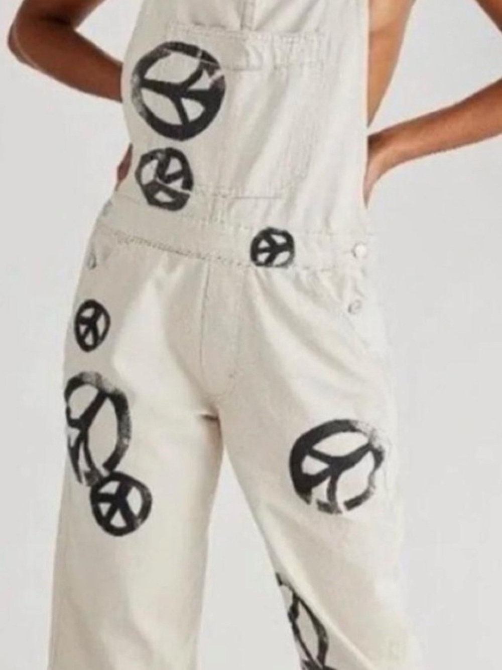 Free People Ziggy Harmony Denim Overalls